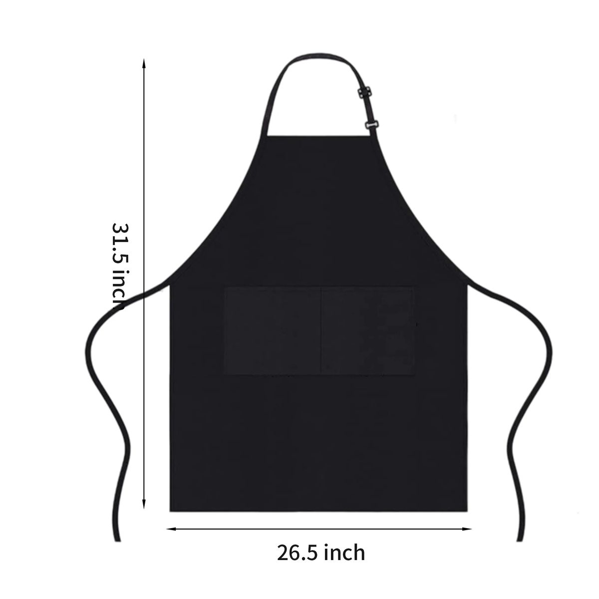 Terylene Apron with Adjustable Neck Strap 4