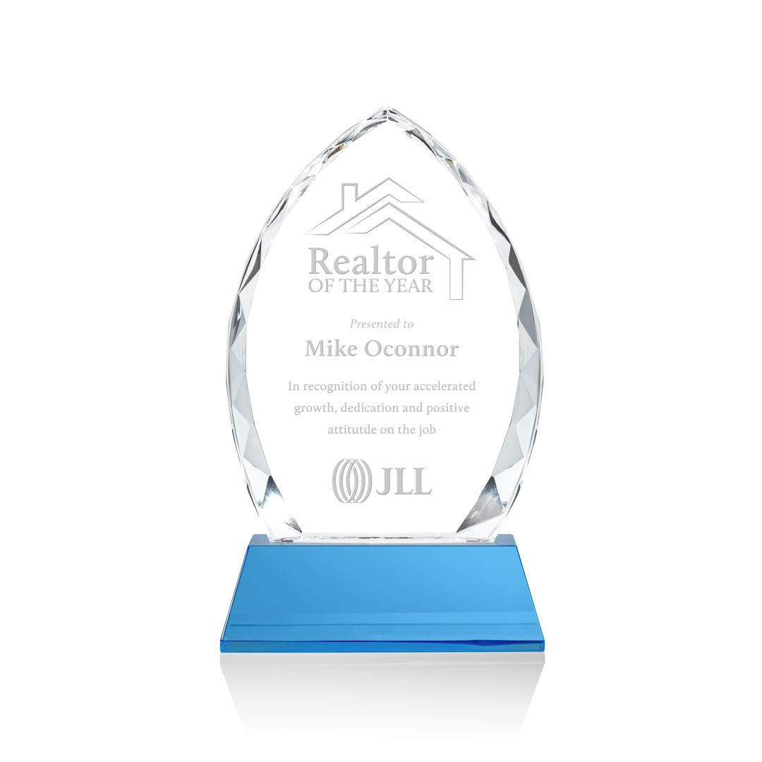 Wilton Award on Newhaven Base - Sky Blue 3
