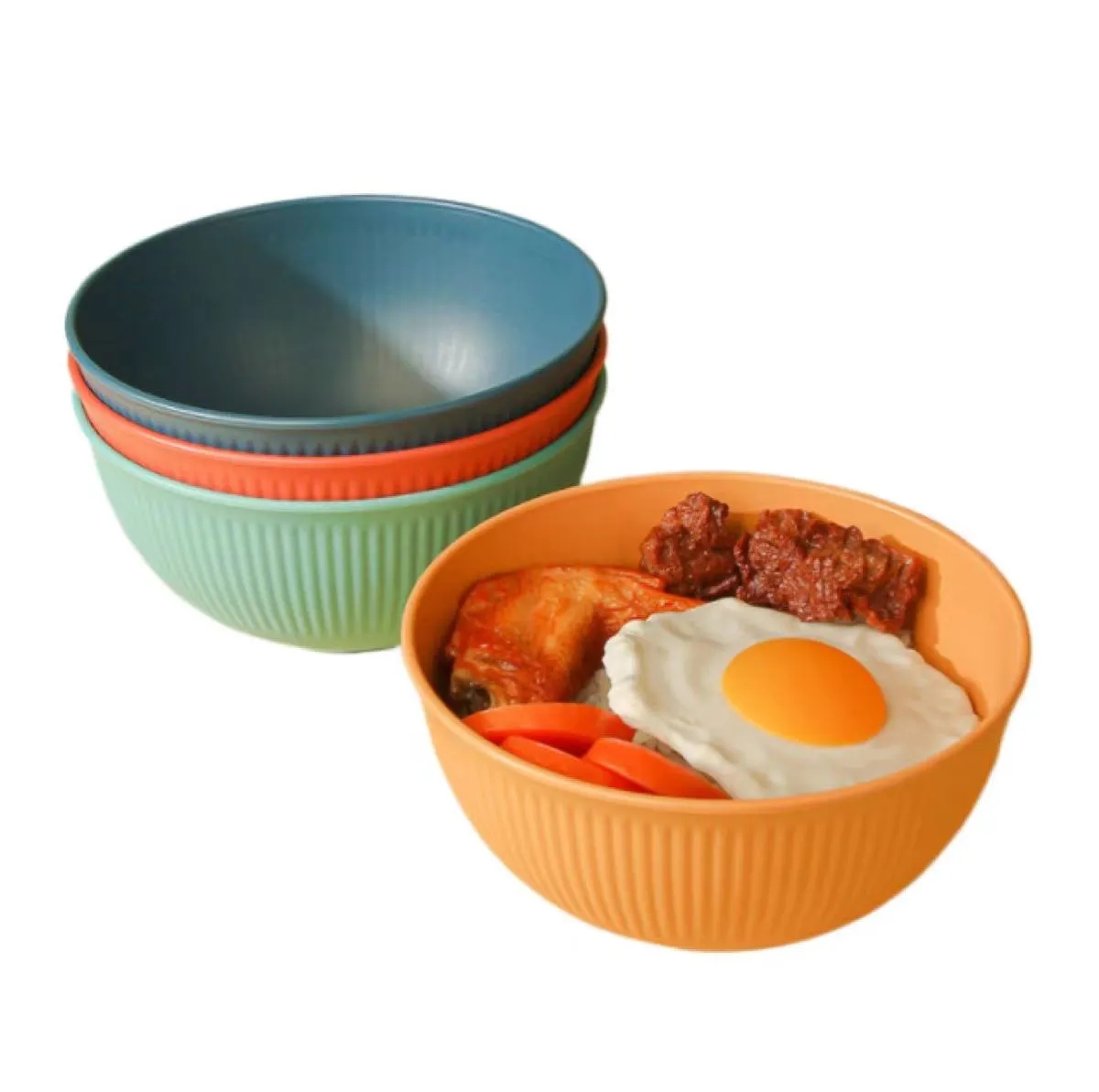 Wheat Straw Cereal Bowl Salad Bowl 6