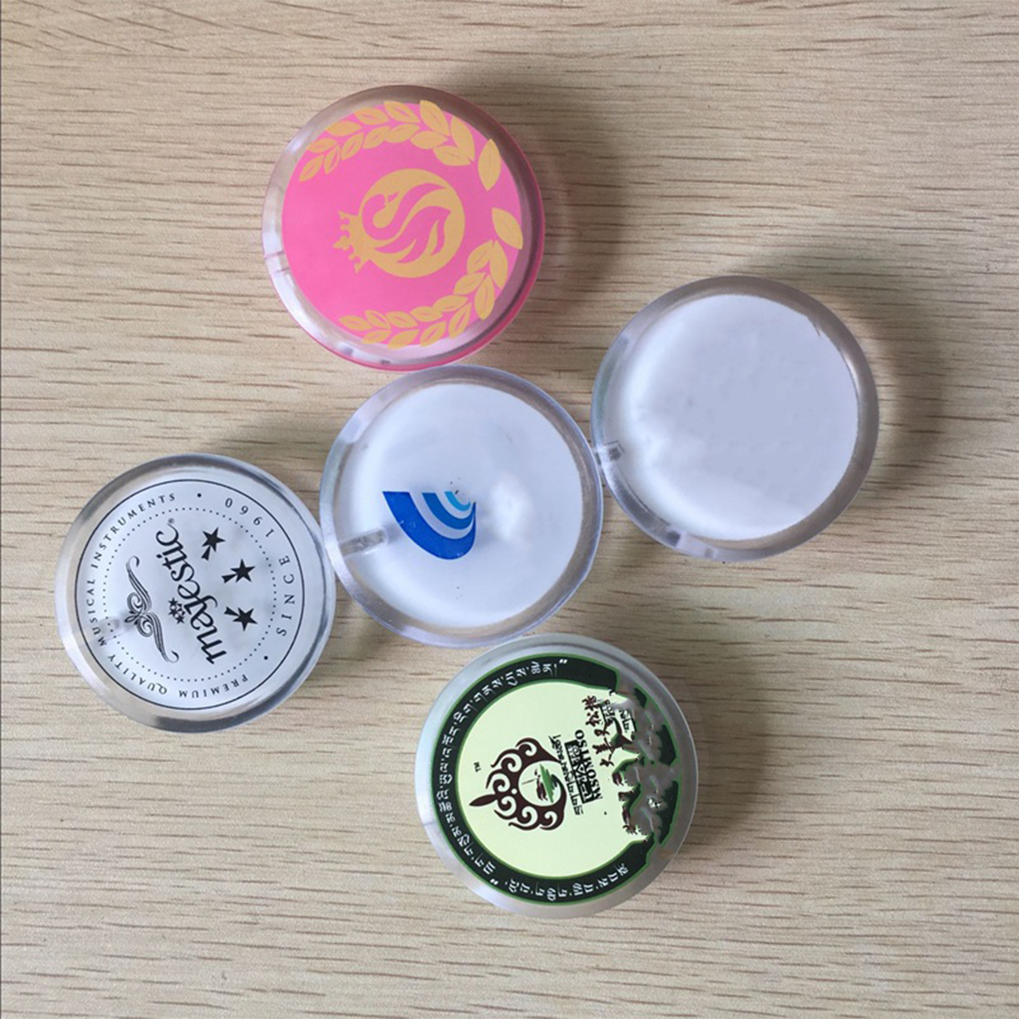 Custom LED Magnetic Badge with Flashing Light 3
