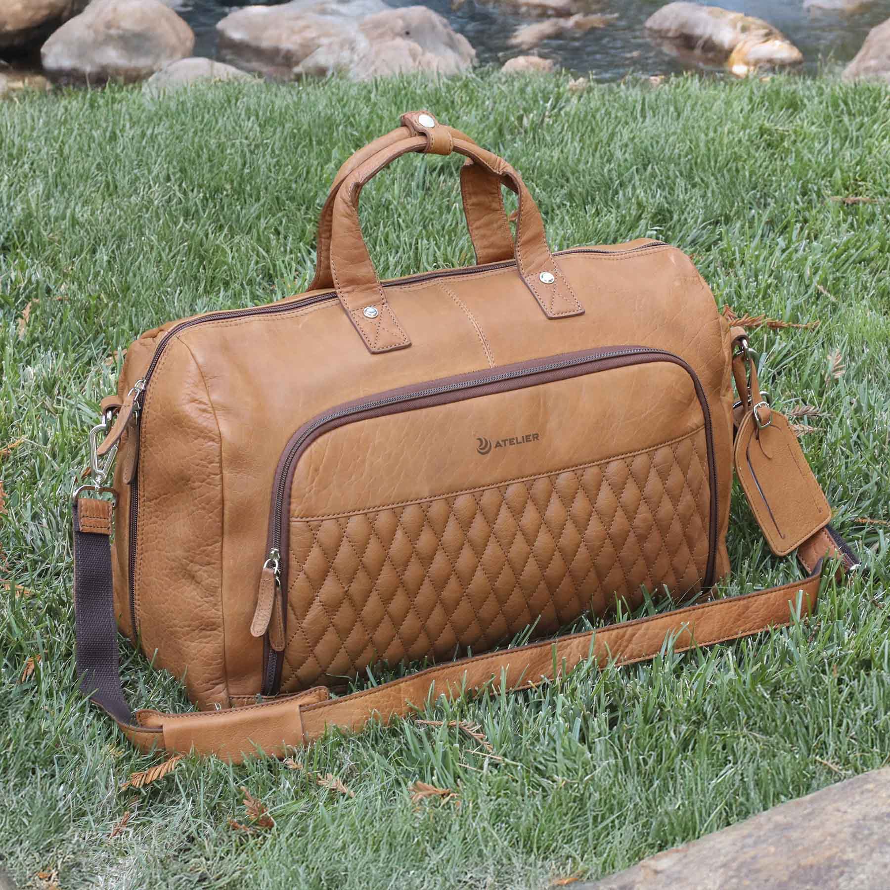 Bell Canyon Leather Duffel Bag 6