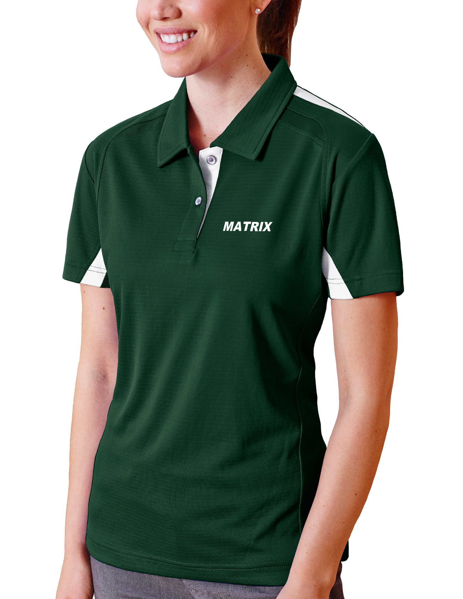 Ladies' Matrix Big Ottoman Polo Shirt 7