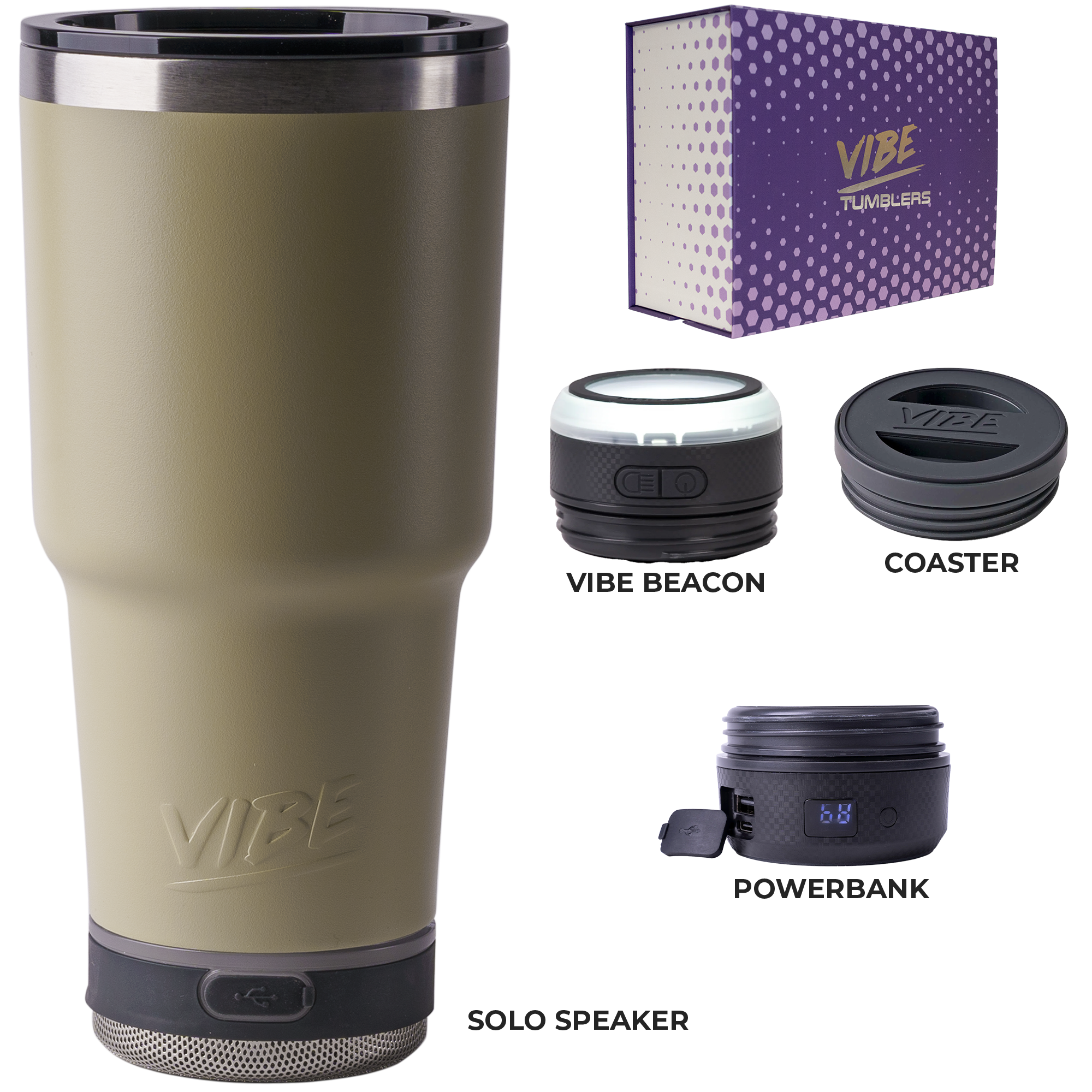Go Caddy Vibe 28oz Tumbler Kit 14