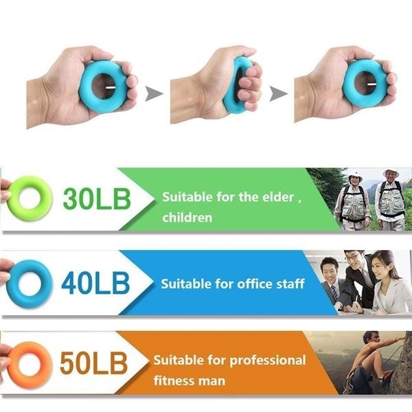 2pcs/set Hand Grip Strengthener 6
