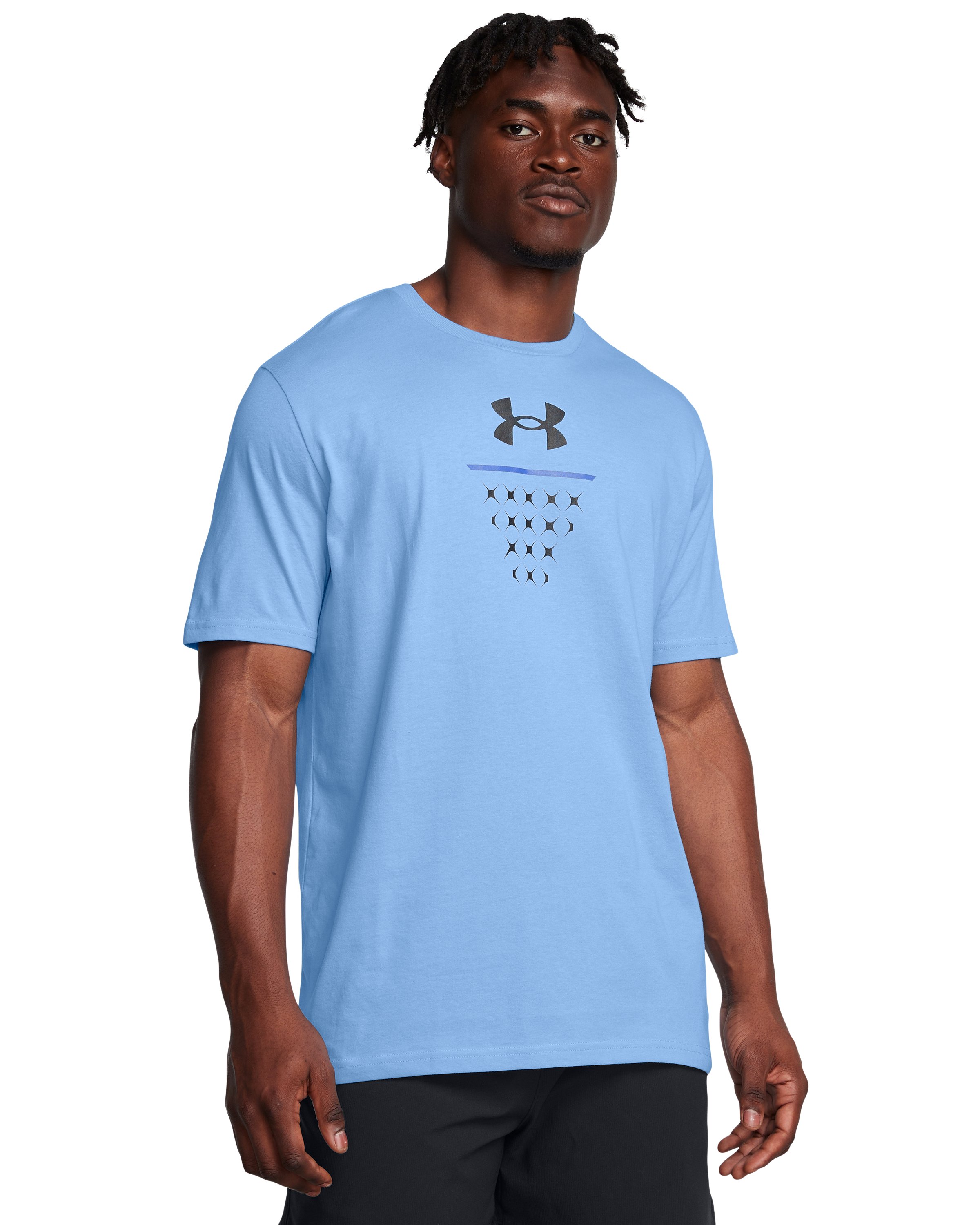 UA Net Icon Basketball Men's Short Sleeve 5