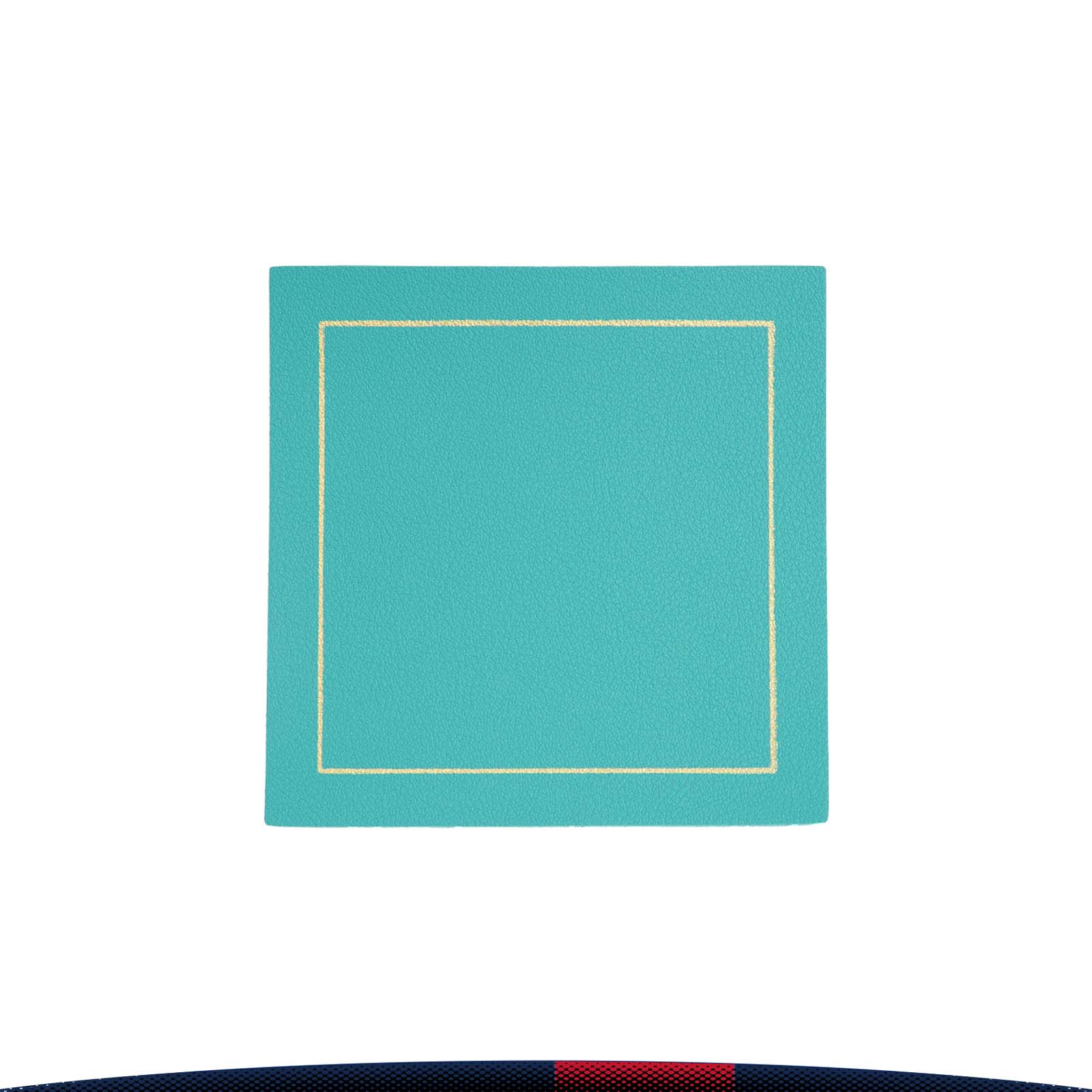 Square PU Leather Coaster 10