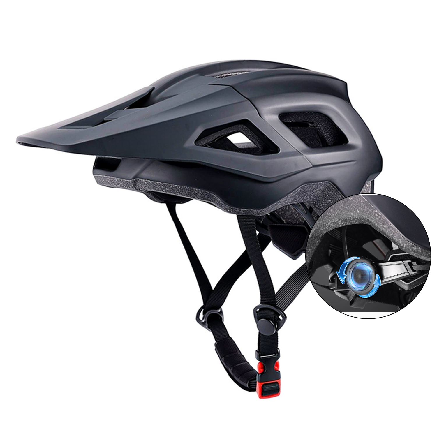 Male and female mountain off-road bicycle helmets 5