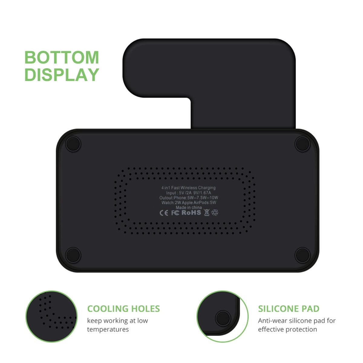 4 In 1 Fast Wireless Charging Station 5