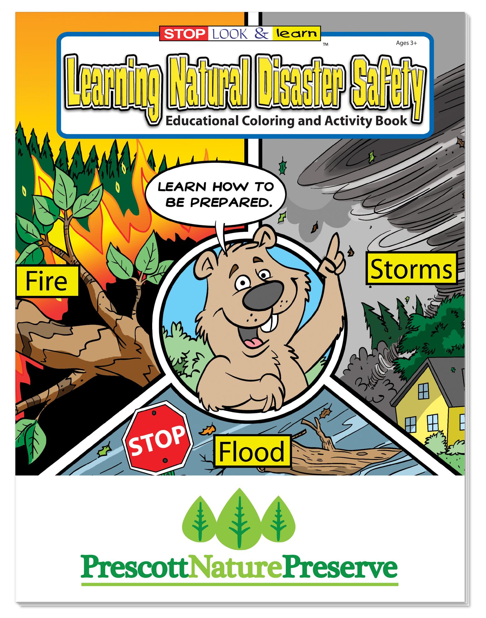 Good Value™ Coloring Book: Learning Natural Disaster Safety 4
