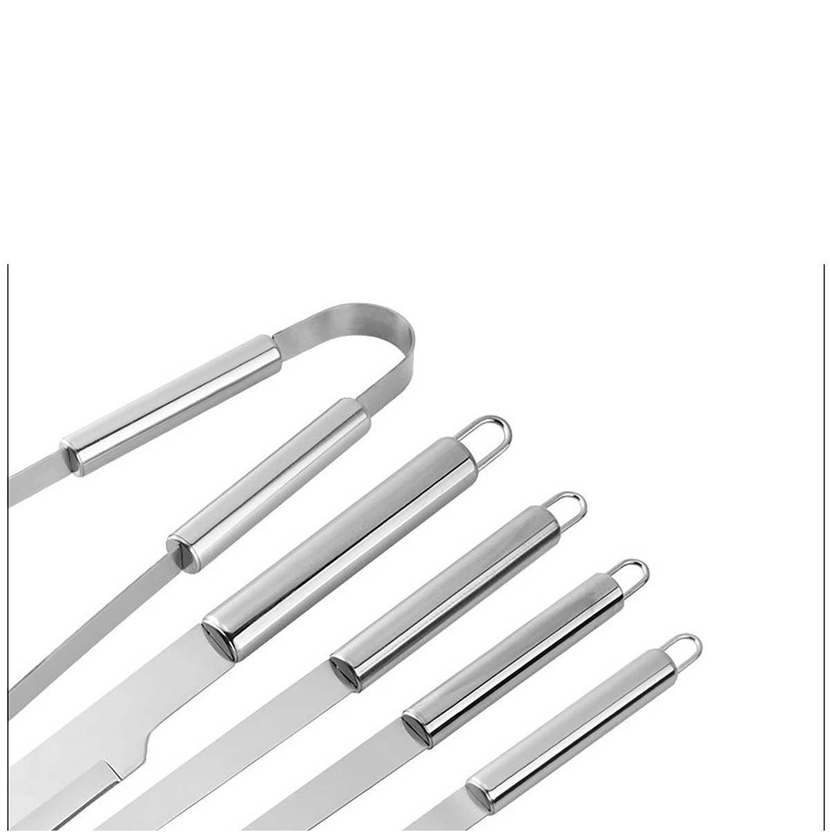 Custom BBQ Grill Accessories Tool Set - 9 pack 2