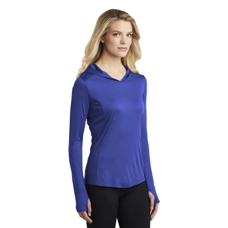Sport-Tek Women's PosiCharge Competitor Hooded Pullover., custom hoodie or sweatshirt with logo imprint 9