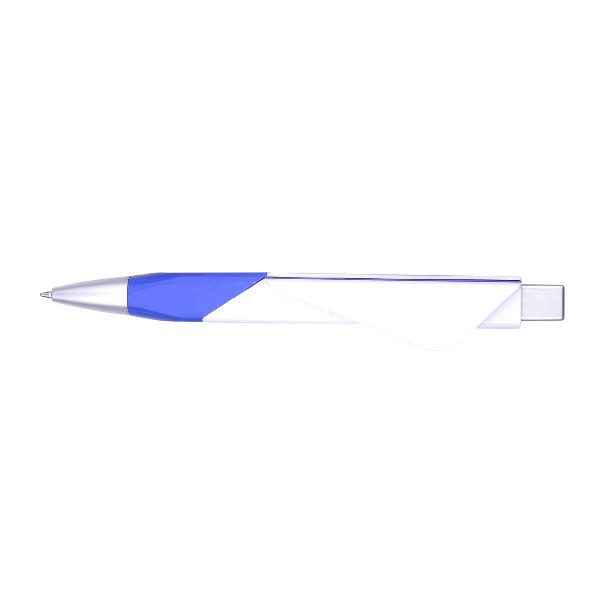 Plastic Pen w/ Business Card Holder 5