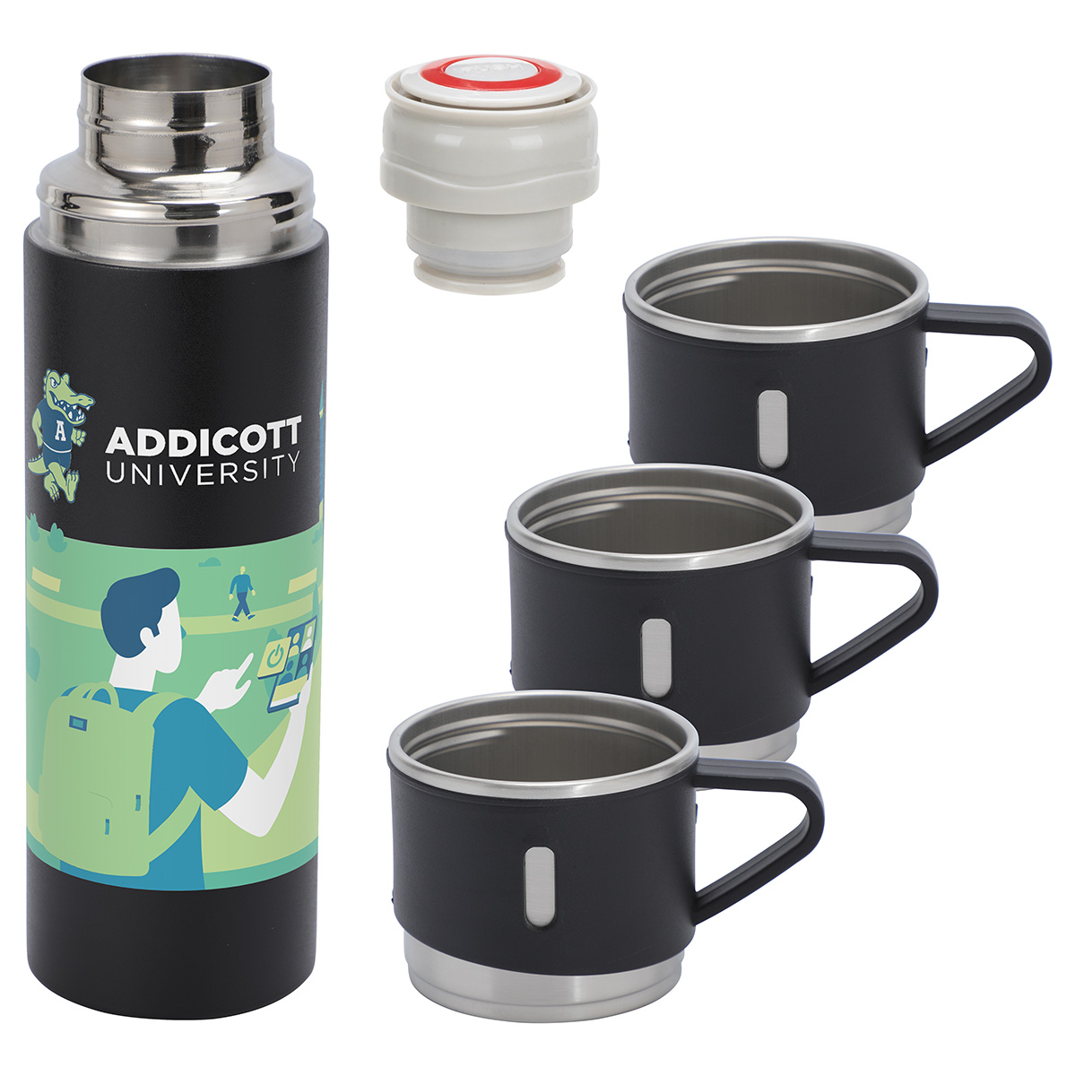 4-Piece Bottle & Cup Gift Set 2