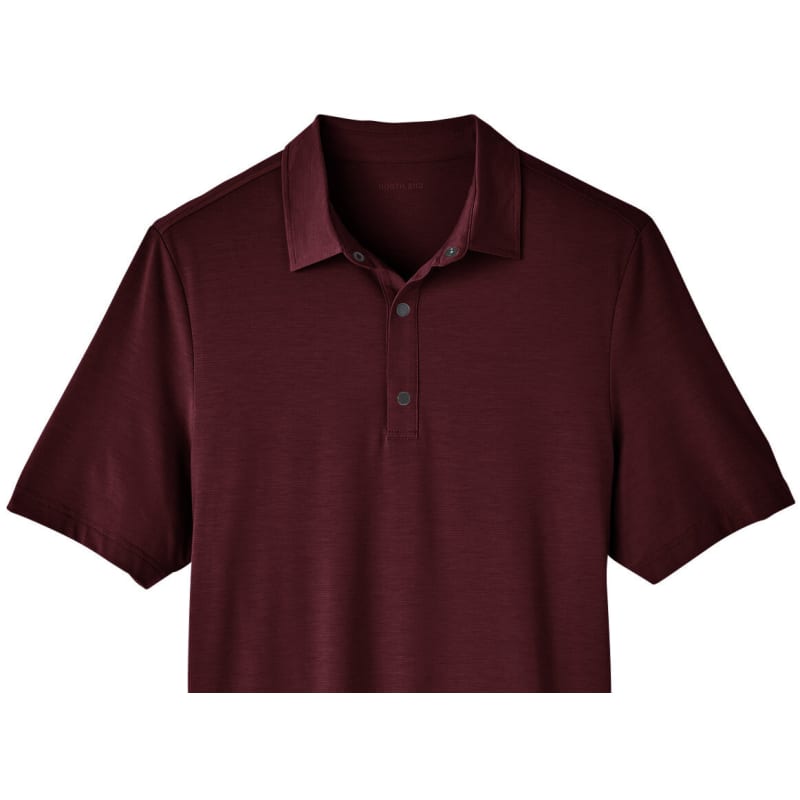 North End Men's Jaq Snap-Up Stretch Performance Polo 20