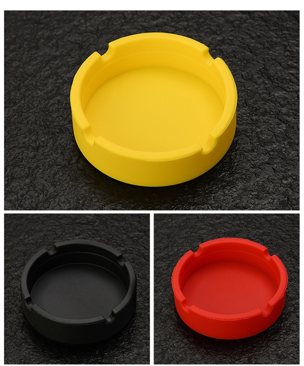 Silicone Round Ashtray 5
