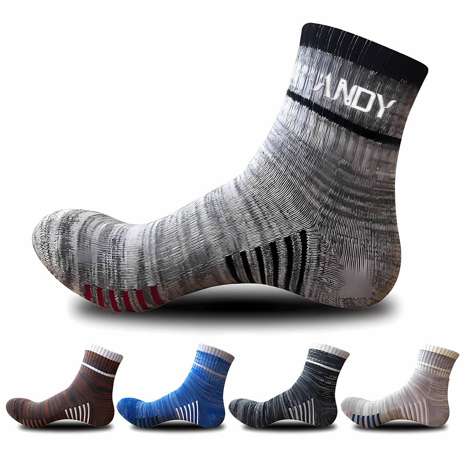 Sports Quarter Mid Calf Socks 2