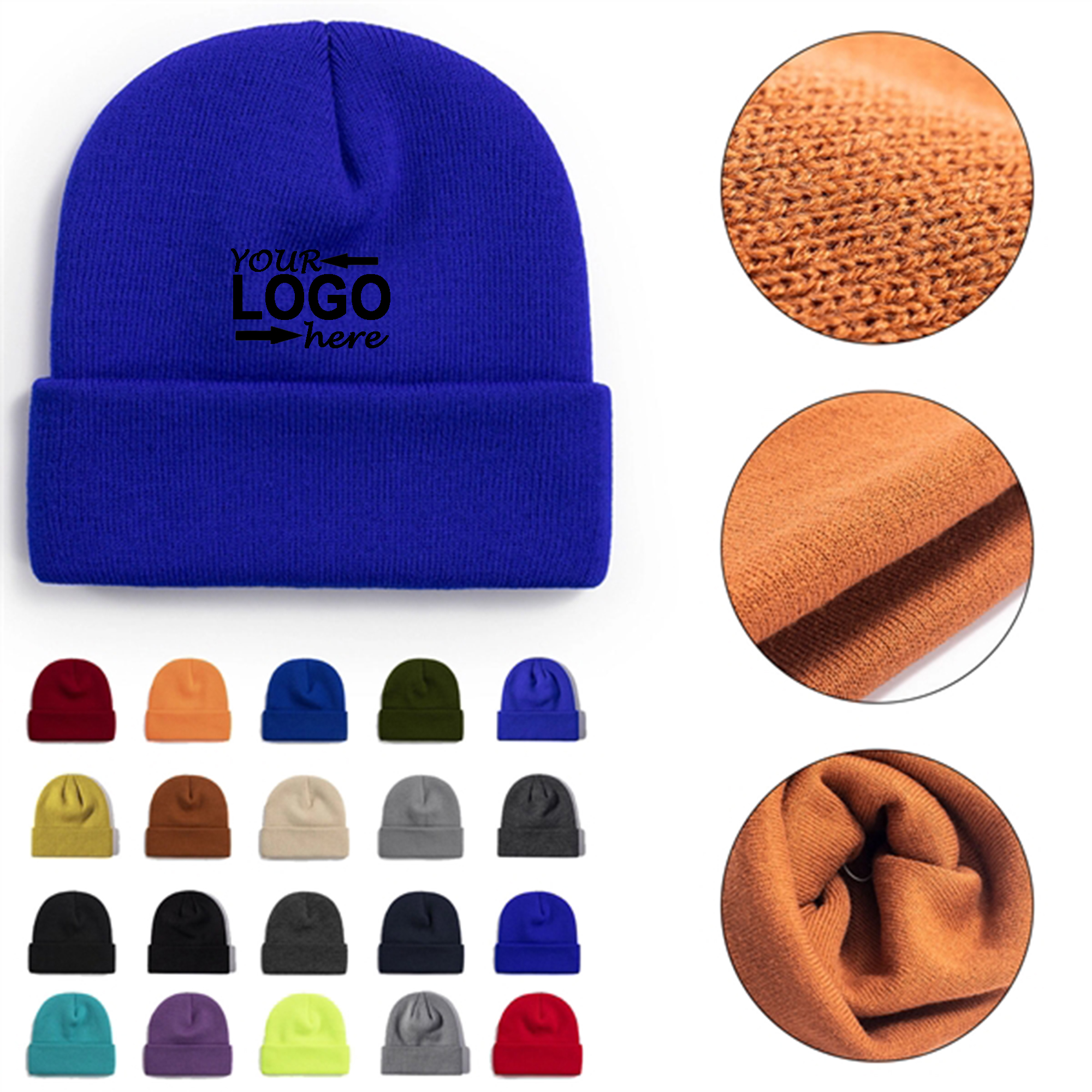 Acrylic Knitted Hat 2