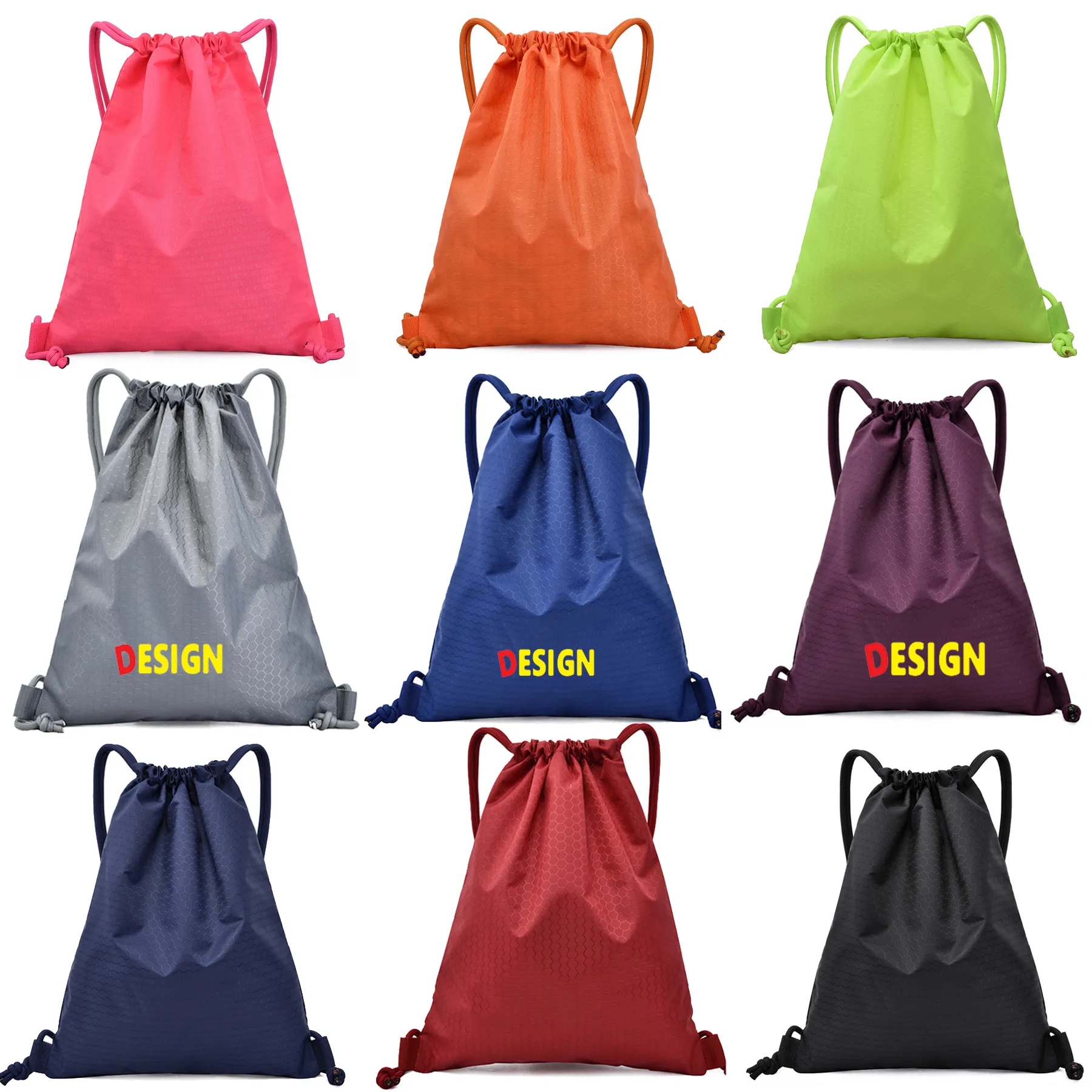Drawstring Backpack Bag 1