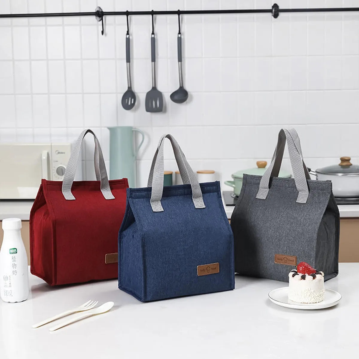 Reusable Leakproof Insulated Lunch Bag With Handle 6