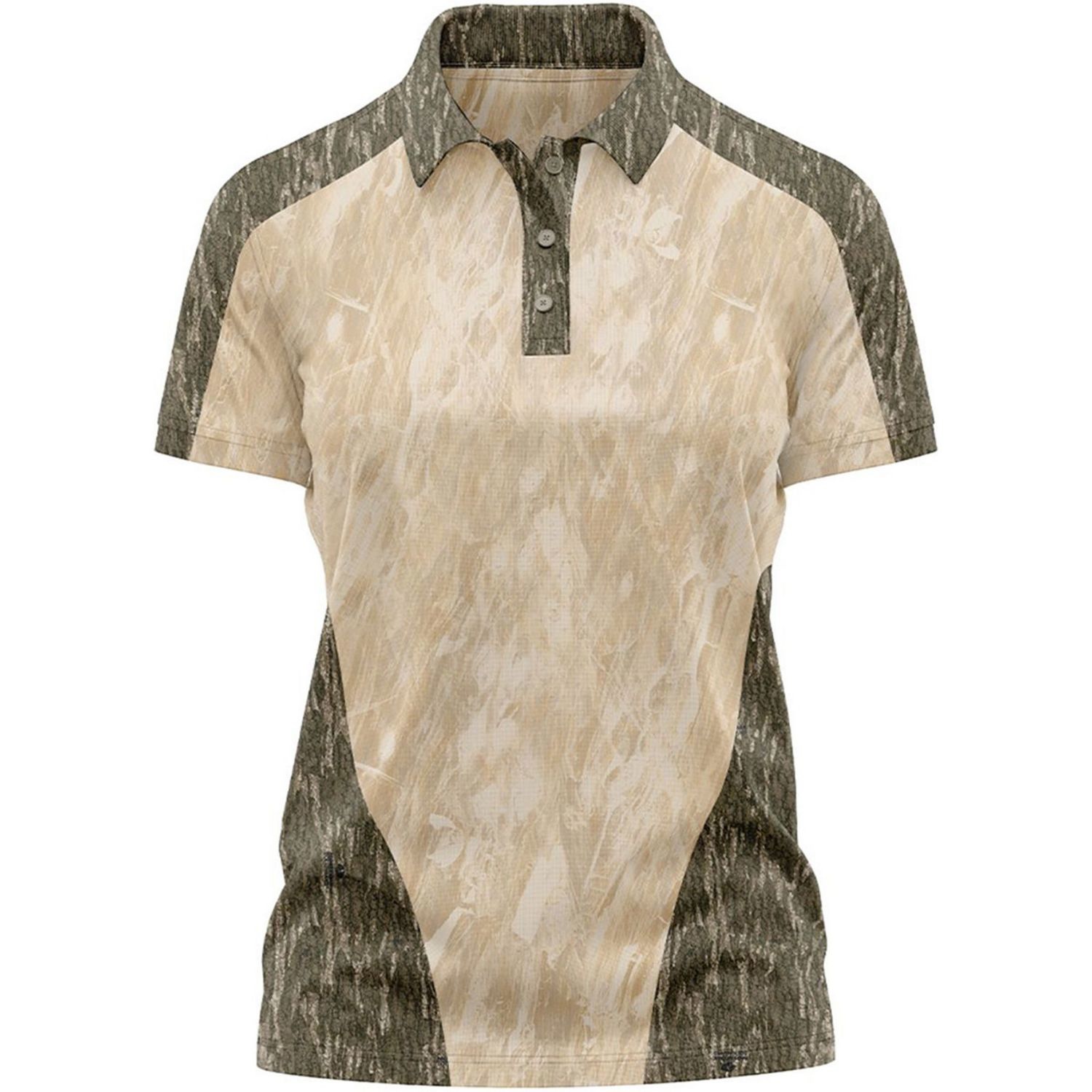 Mossy Oak® Women's 4.4 oz. Polyester Interlock Raglan Polo Shirt