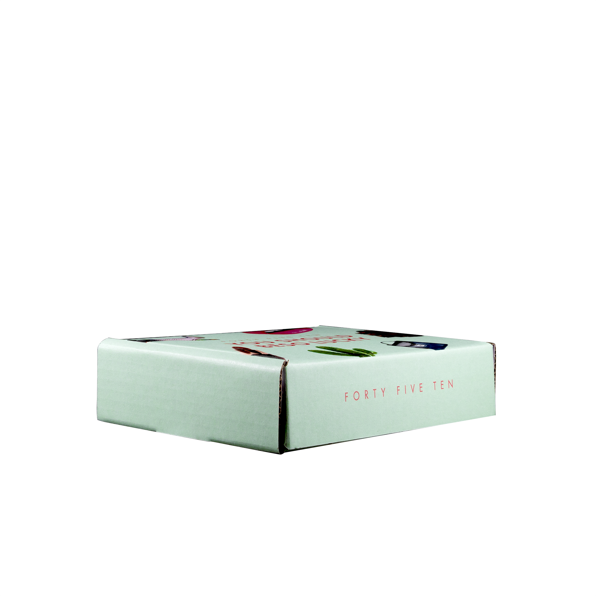 Mailing Box, B-Flute8" x 6" x 2" - White - B - 096 sq in 4