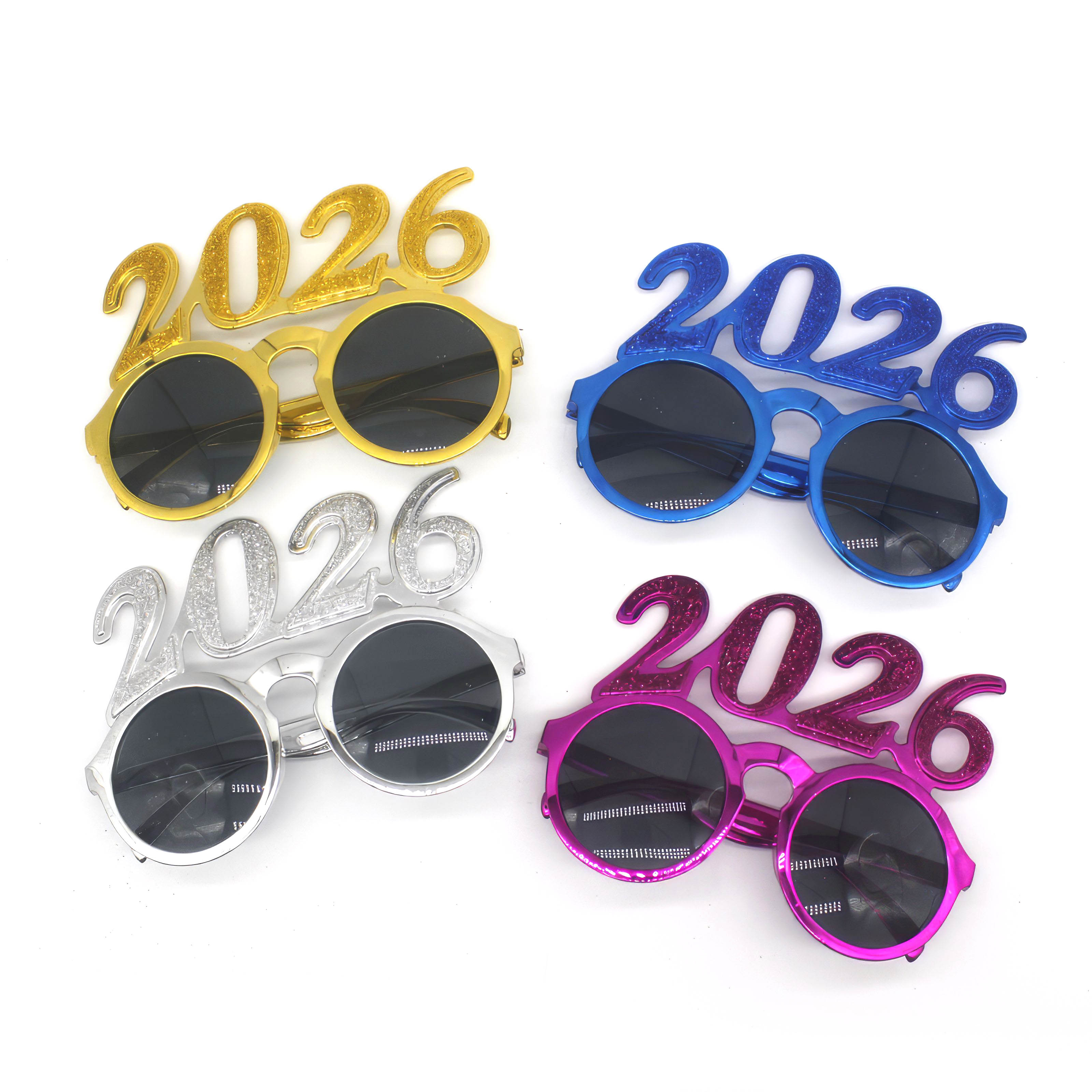 2026 Rounded New Year Party Glasses 9