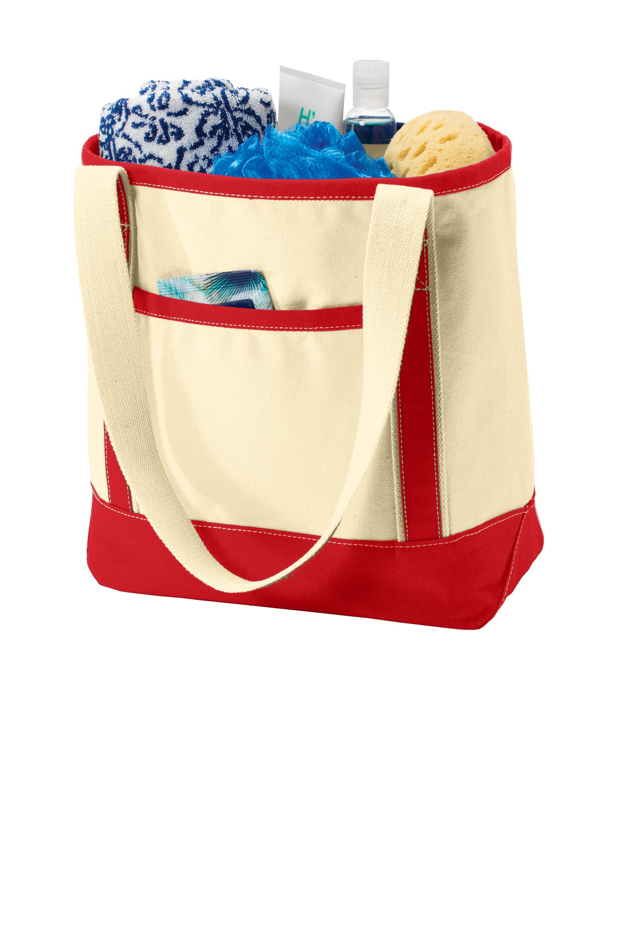 Port Authority Medium Cotton Canvas Tote. BG412 11