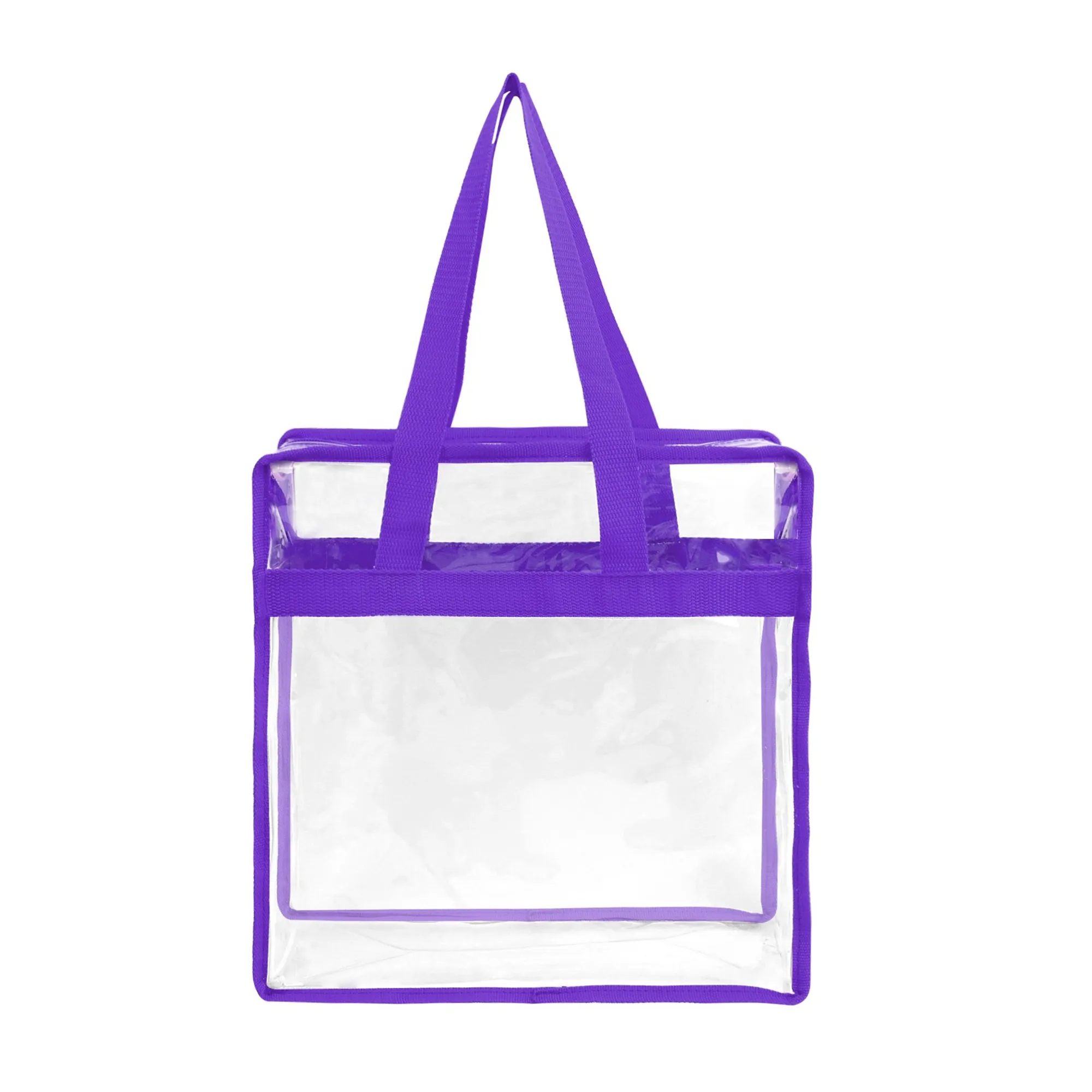 Clear Tote Bag With Zipper 8