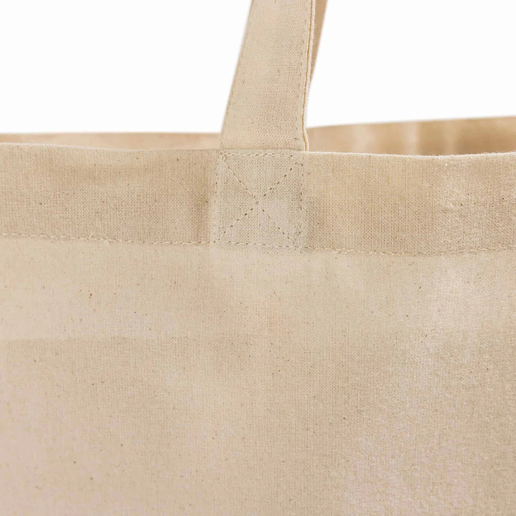 6 oz. Econo Cotton Tote Bag - Natural 7