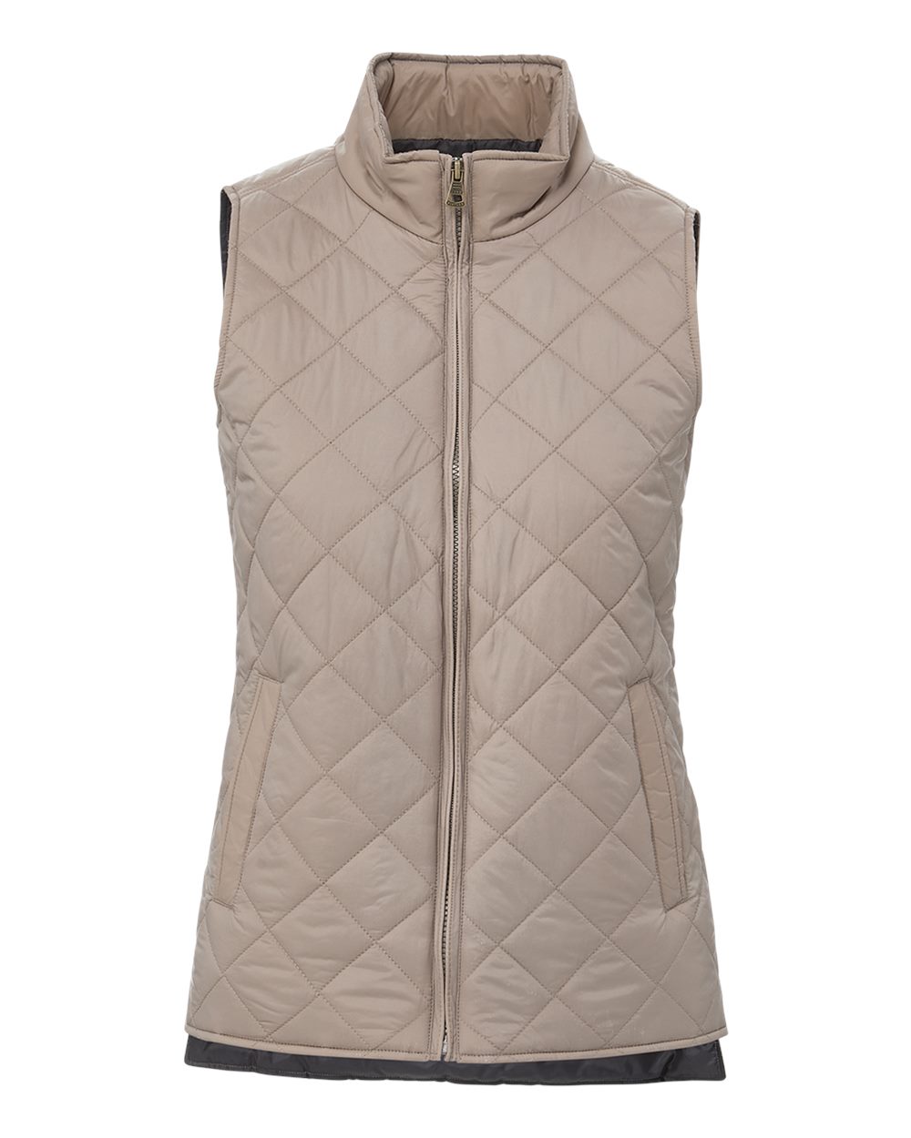 Women's Vintage Diamond Quilted Vest - W207359 19