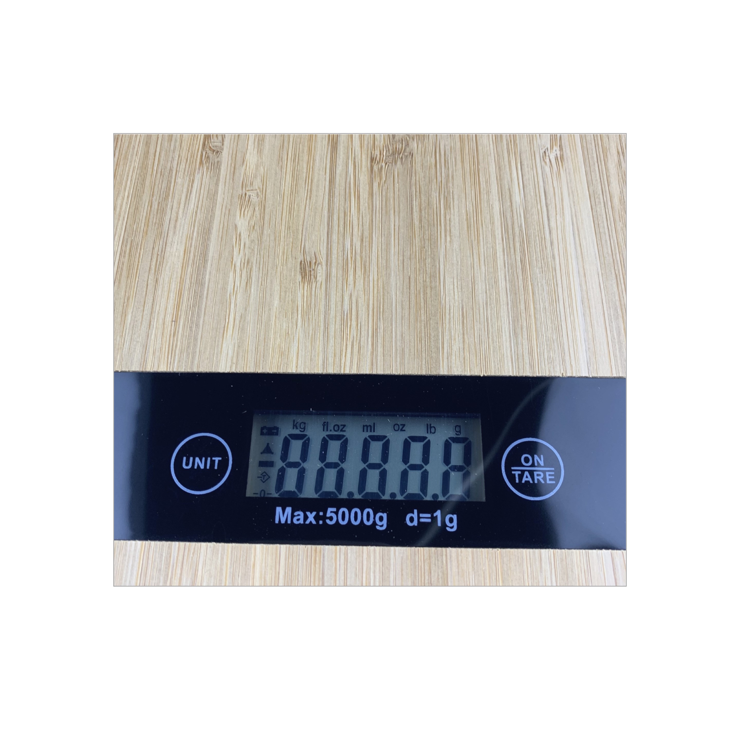 Bamboo Kitchen Scale 1