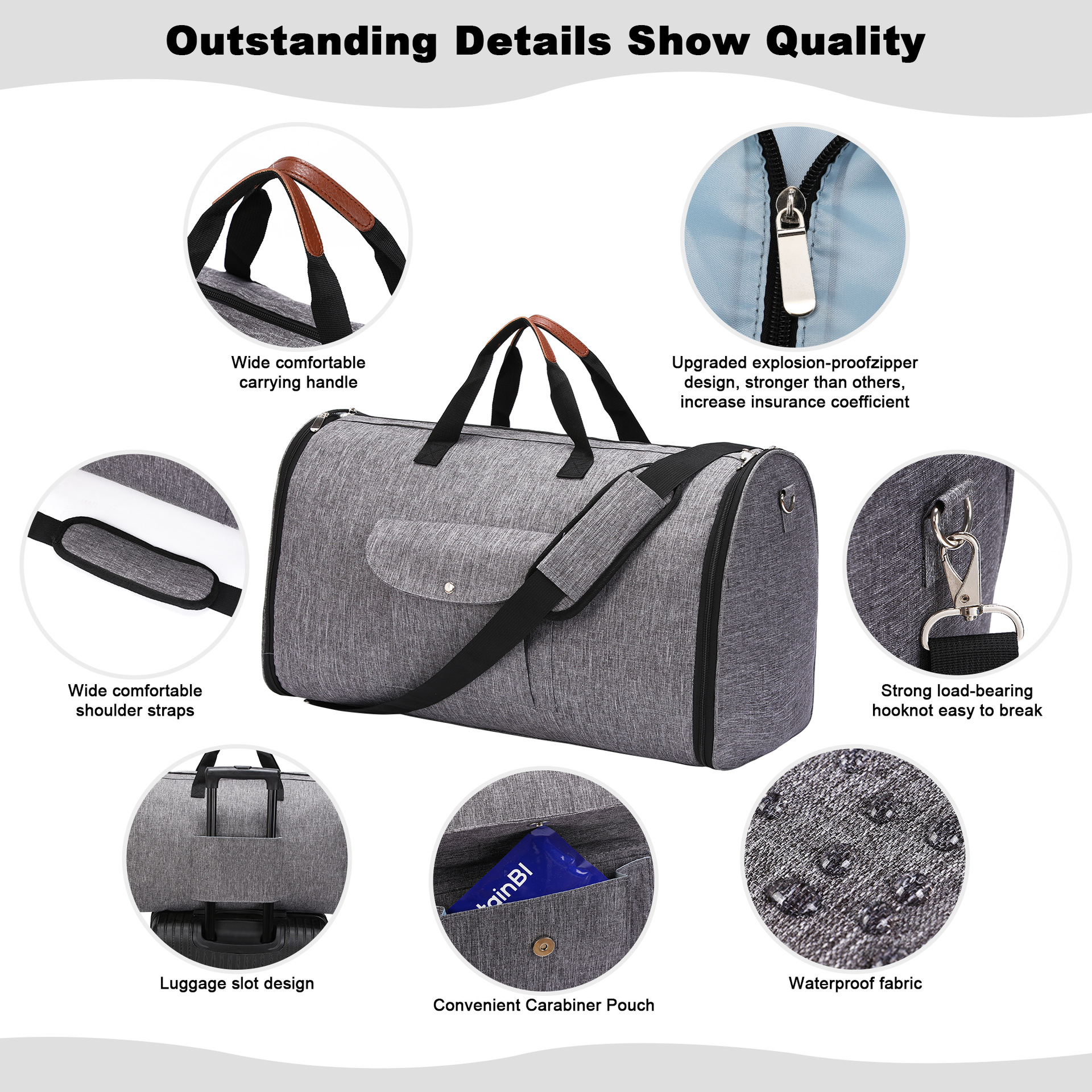 Waterproof Travel Duffel Bag 6