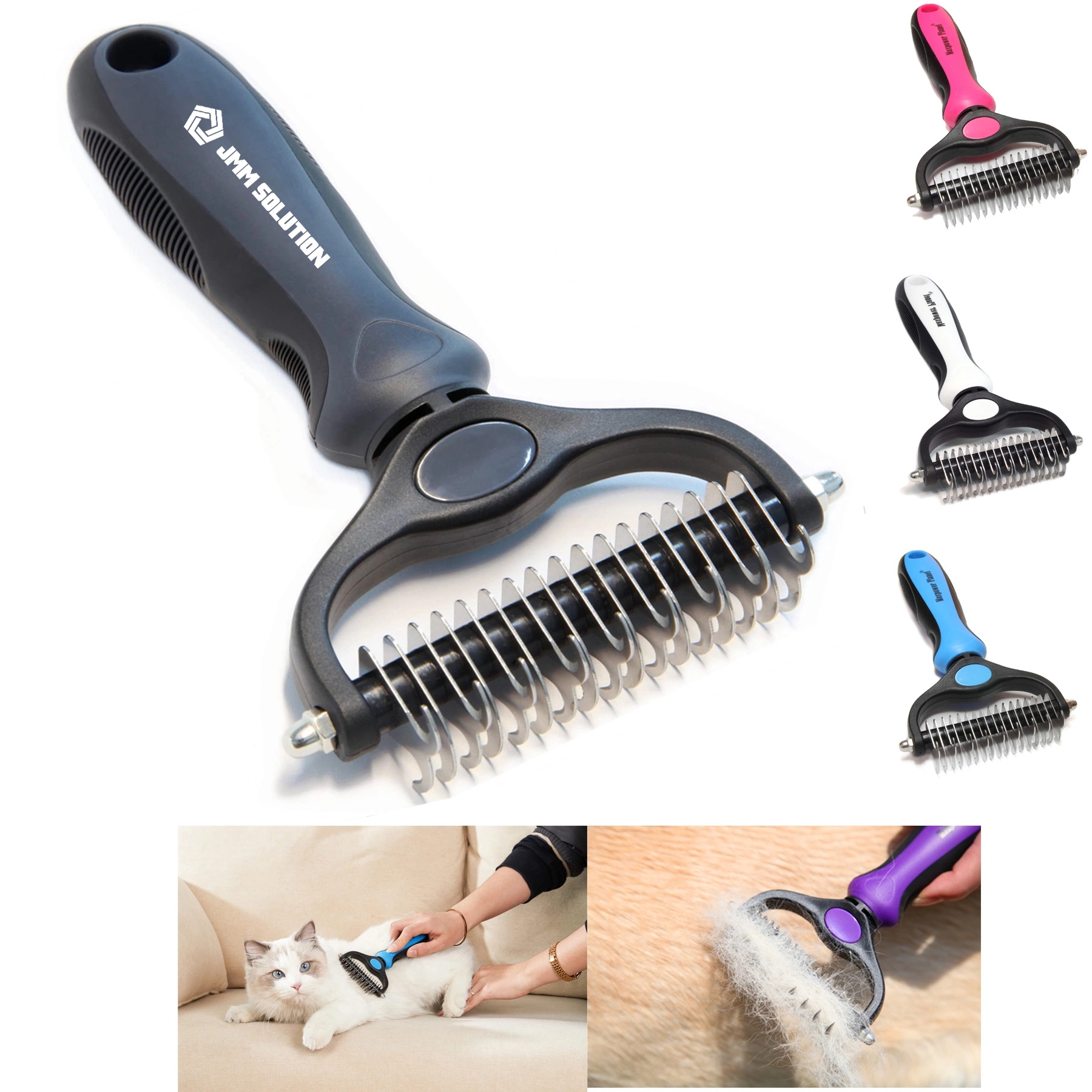 Pet Grooming Brush - Double Sided 2