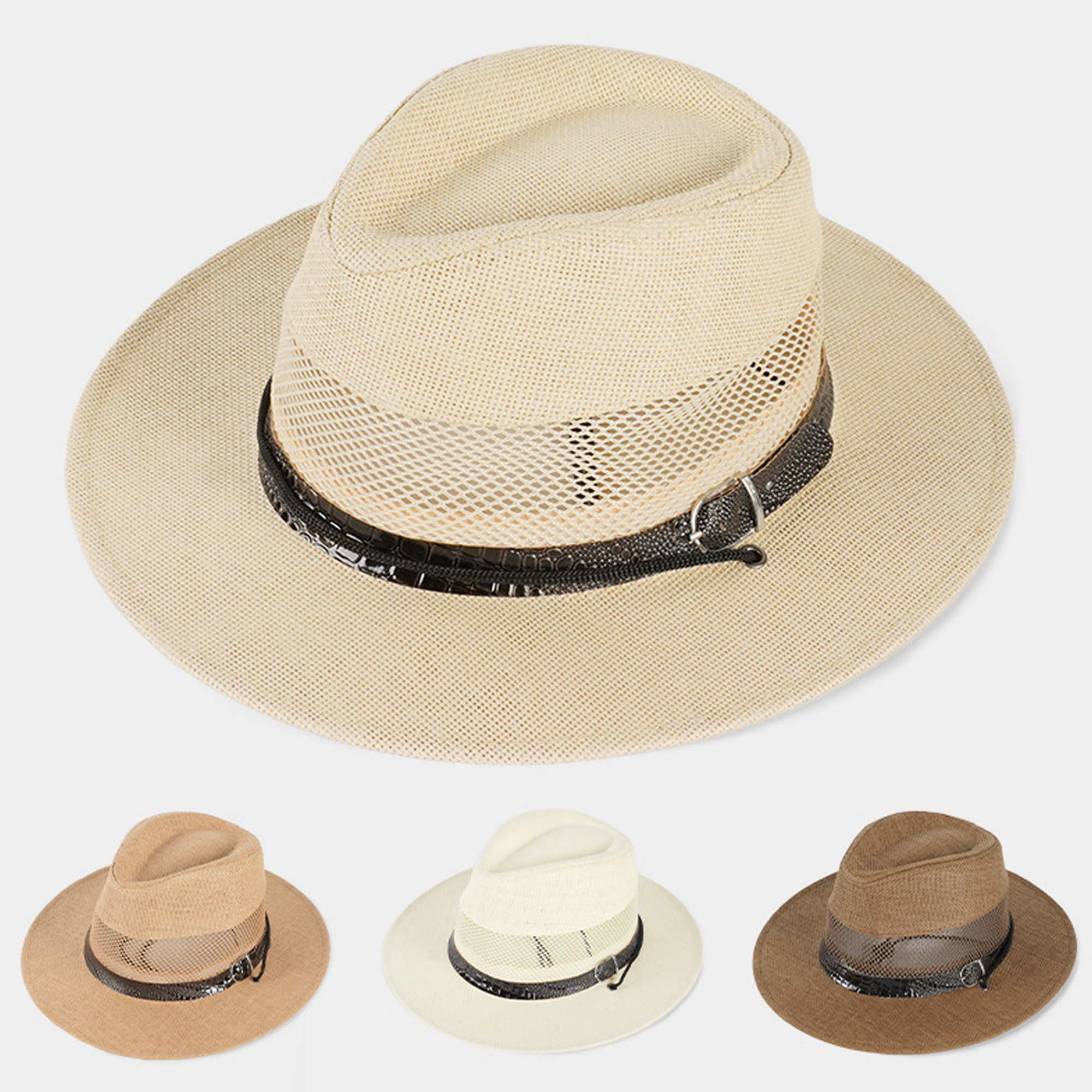 Fashionable Casual Top Hat With Large Brim 2
