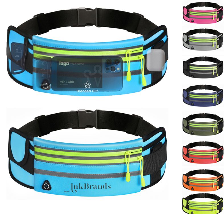 Waist Pack Sports Belt Pouch Bag with Water Bottle Holder 1