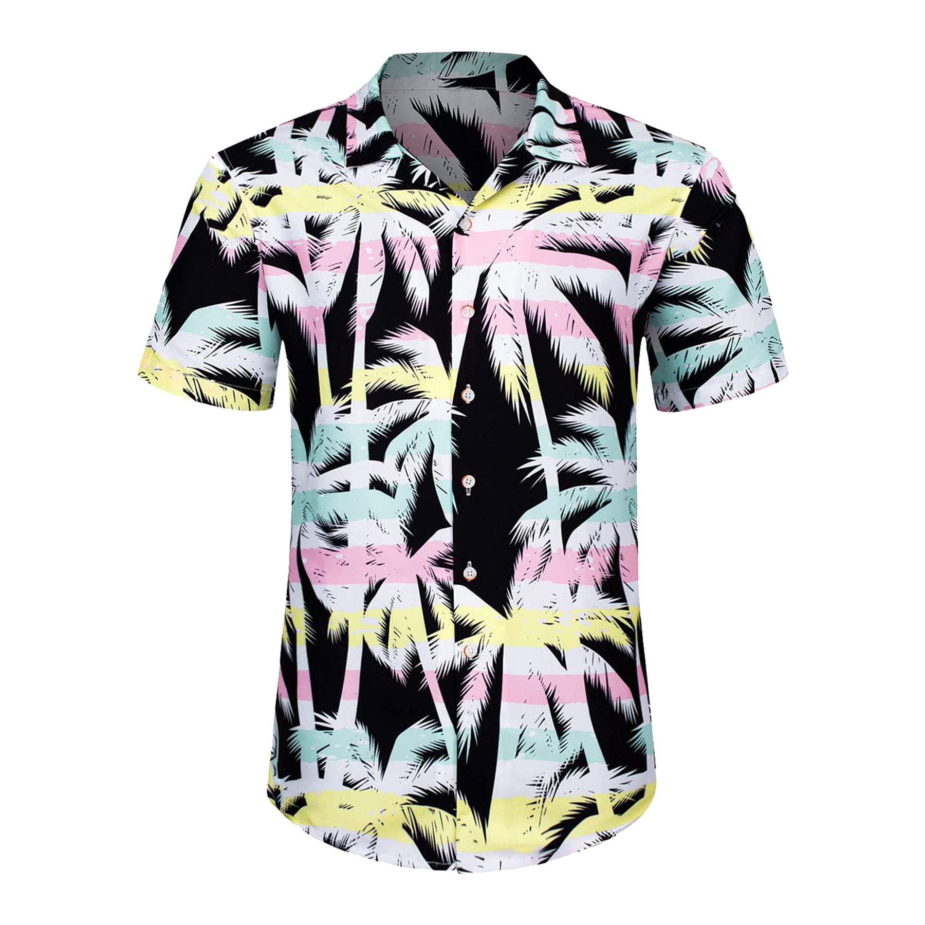 Mens Hawaiian Short Sleeve Shirt 2
