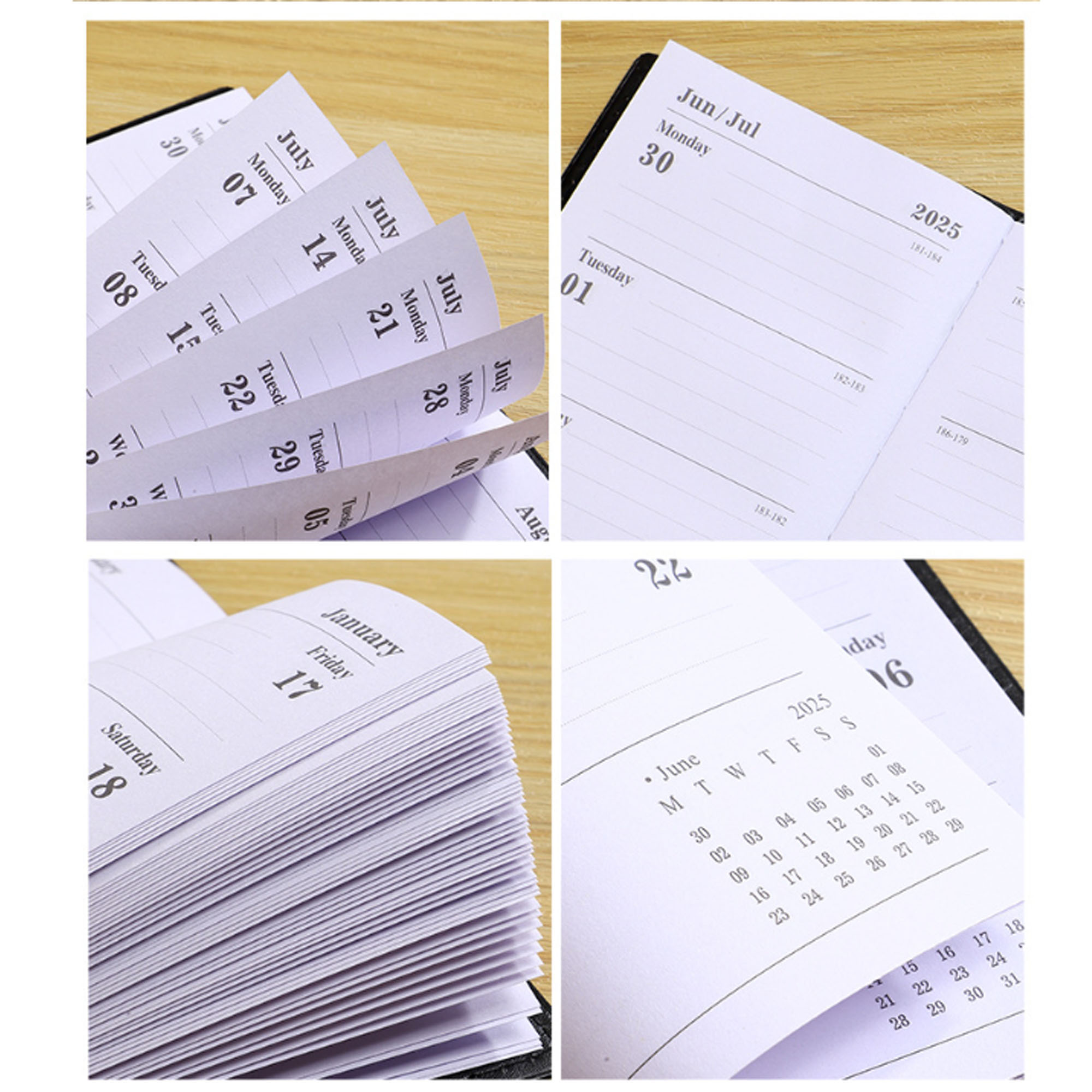 2025 Planner Memo Journal with Premium Material Design 3