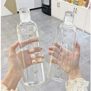 Eco Friendly 17Oz Glass Water Bottle With Timeline 7