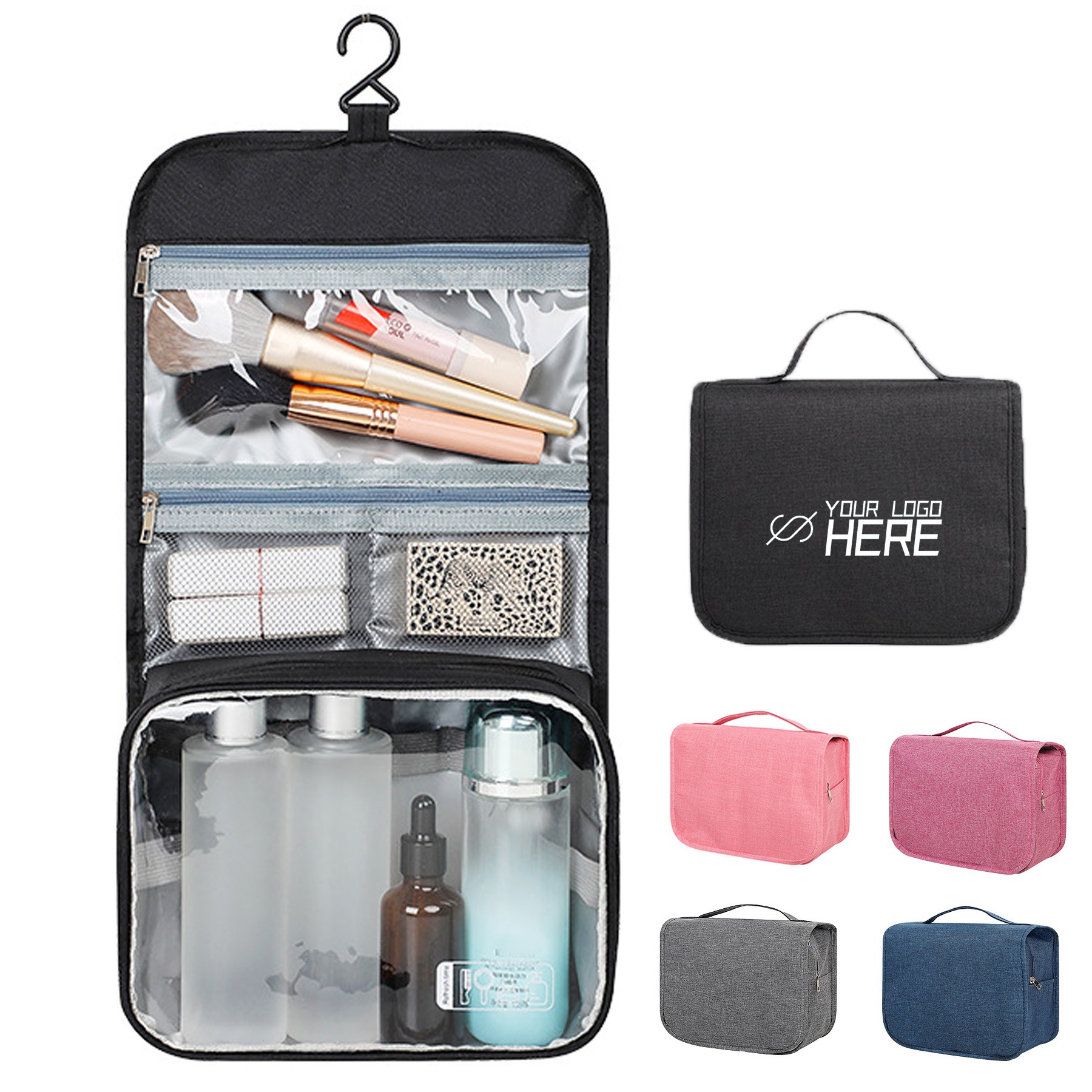 Toiletry Bag With Hanging Hook