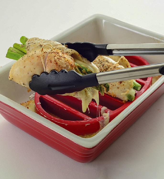 Silicone Grip Tongs 1