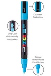 POSCA 8 Piece Soft Marker Set with Bag - Fine 15