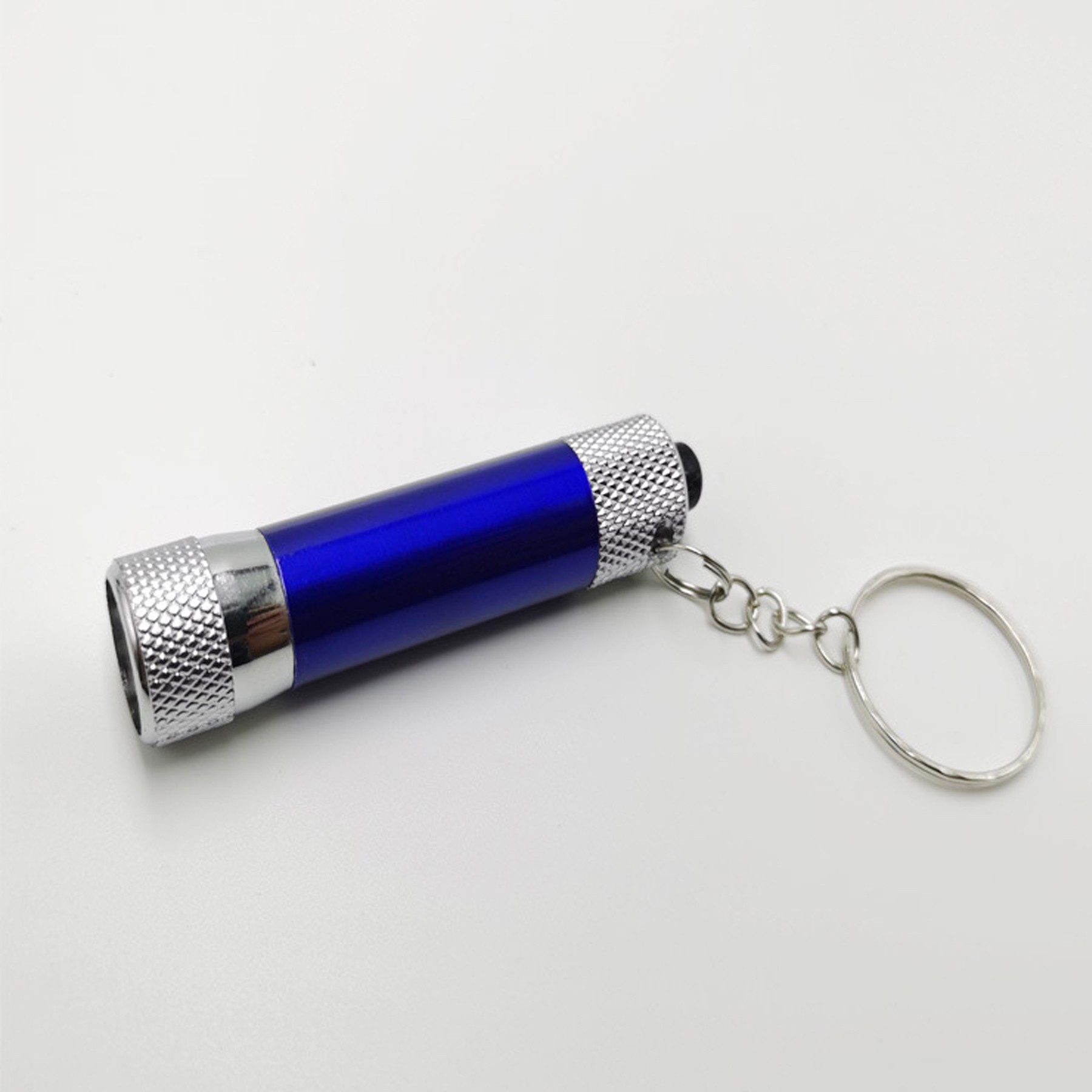 Bright Aluminum Alloy Flashlight With Keychain 4