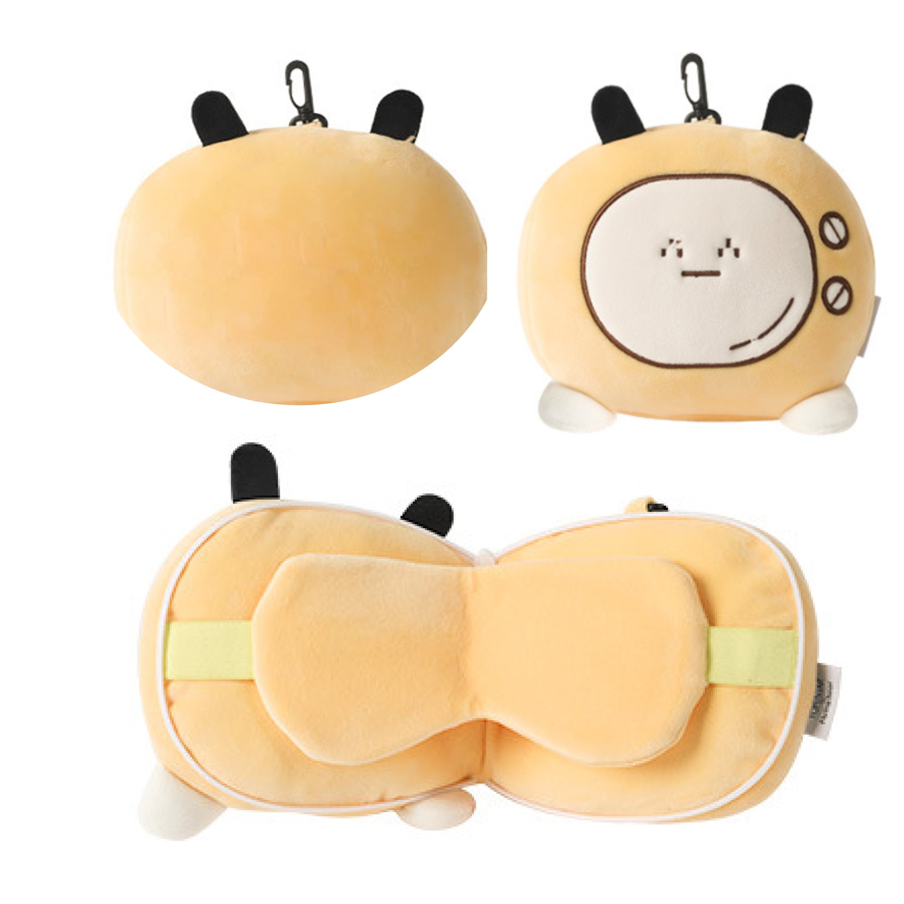 TV 2-in-1 Pillow Sleep Mask 2