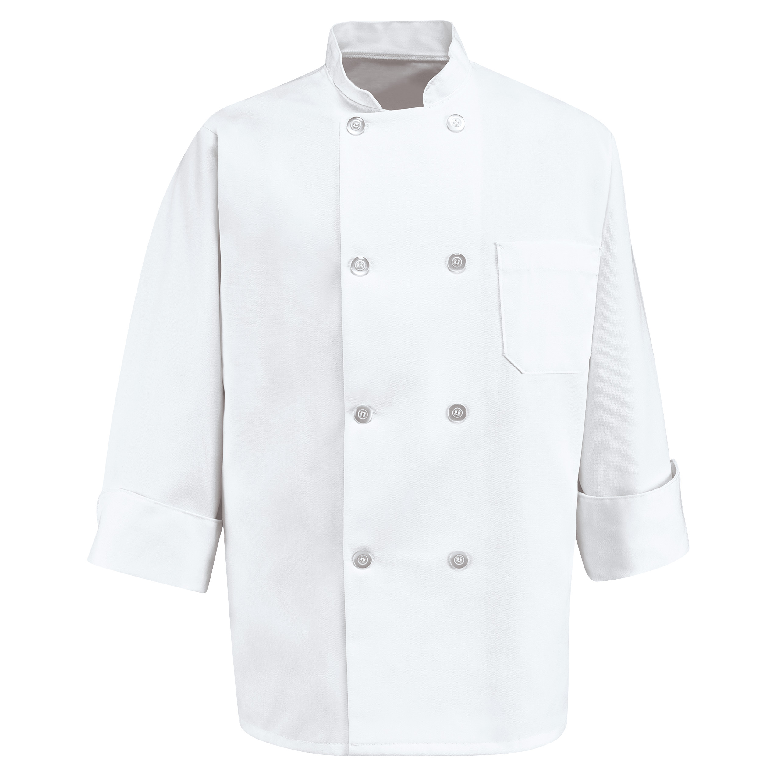 Red Kap® Eight Pearl Button Chef Coat 2