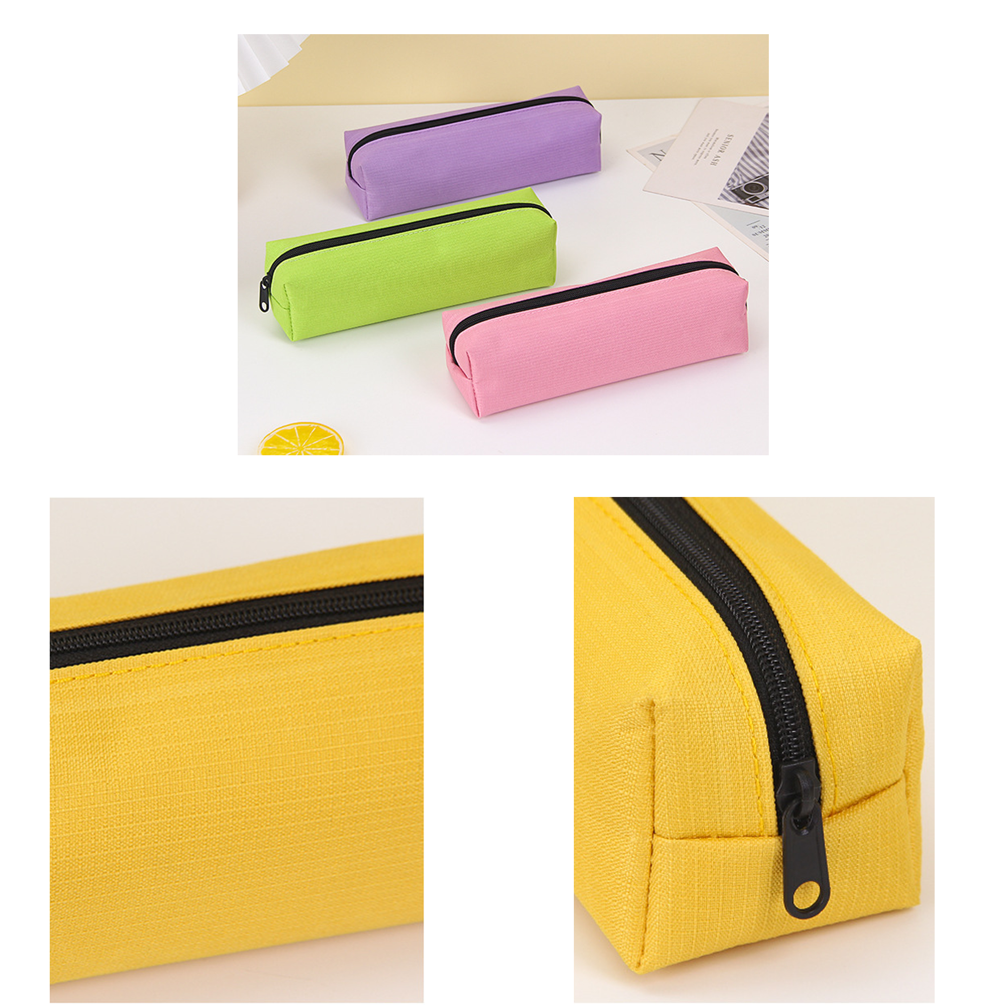 600D Oxford Multi-Compartment Pencil Case 4