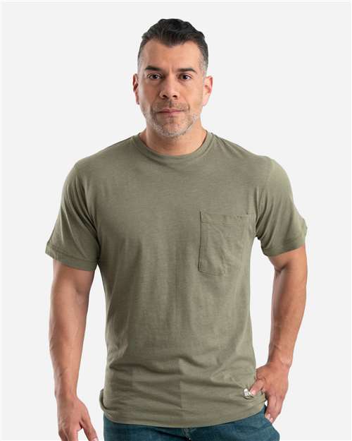 Men's Lightweight Performance Pocket T-Shirt - BSM38 18