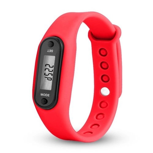 Digital LCD Silicone Band Pedometer 9