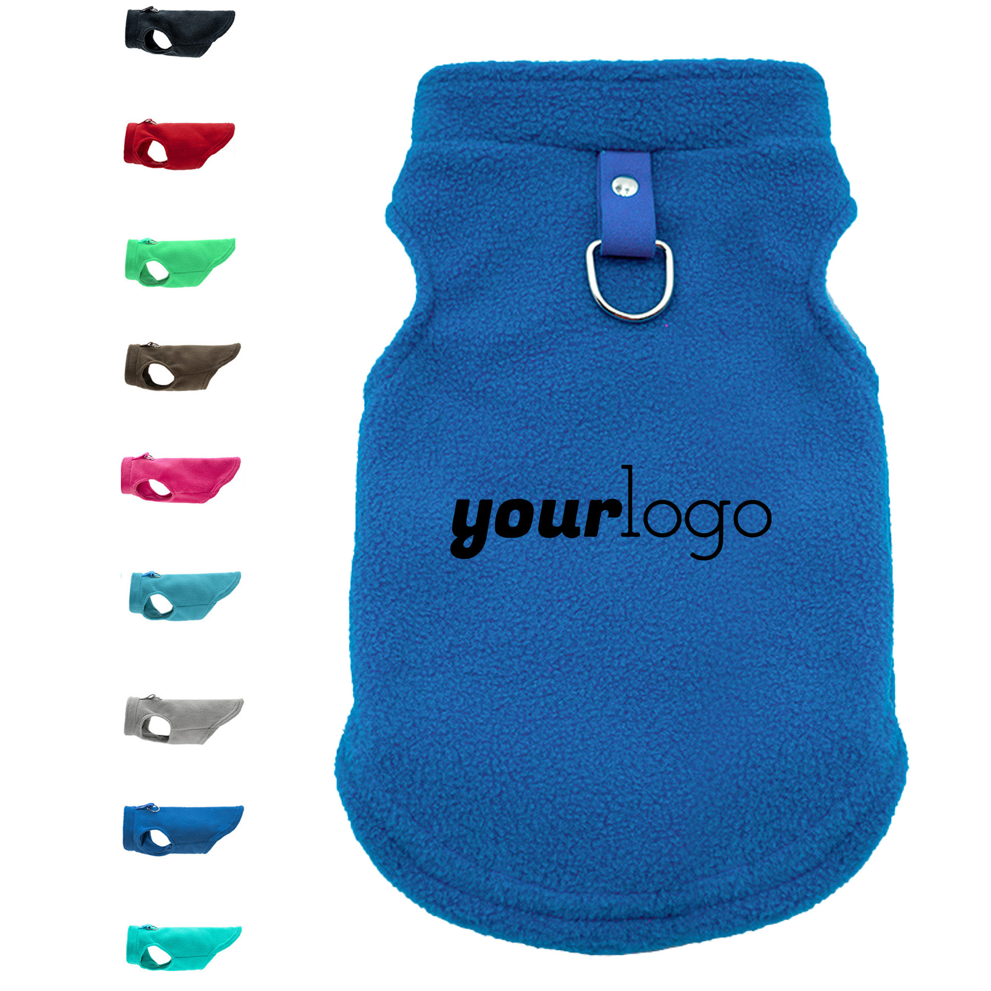 Plush Fleece Winter Dog Jacket 5