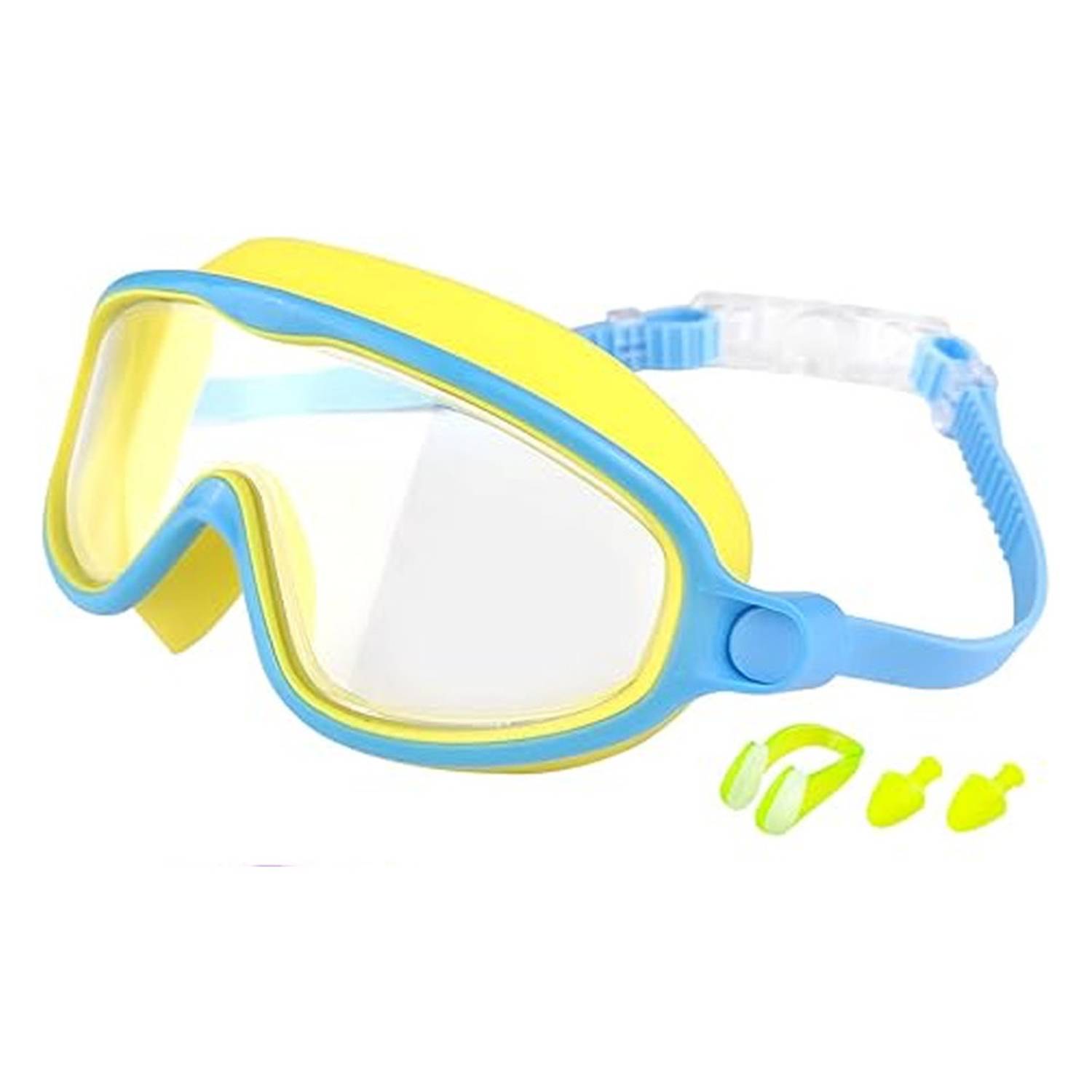 Adjustable Kids' Swim Goggles – UV Protection & Anti-Fog 11