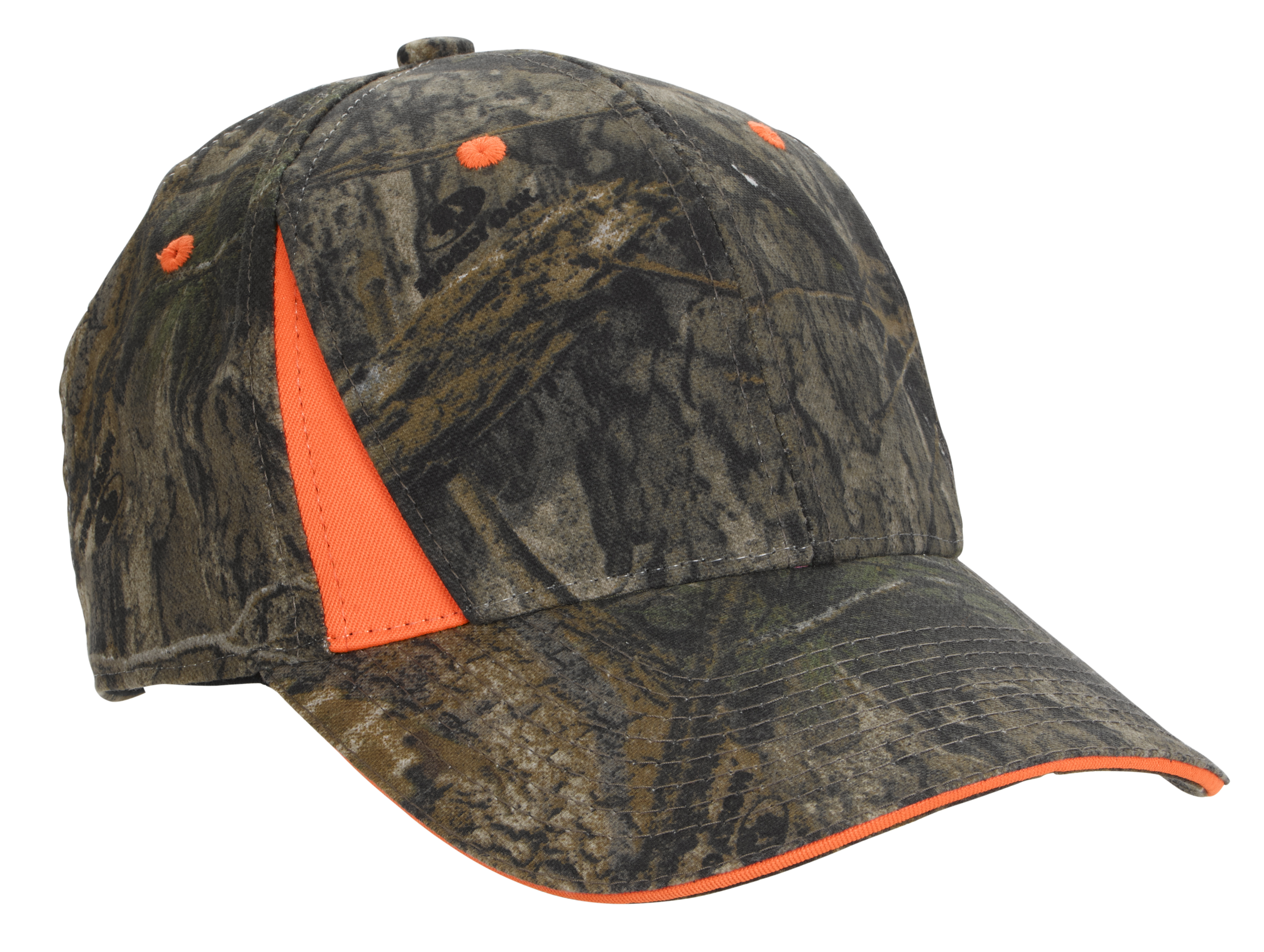 Camo Cap With Blaze Inserts